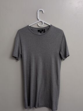 Theory Black&White Micro Tee Dress